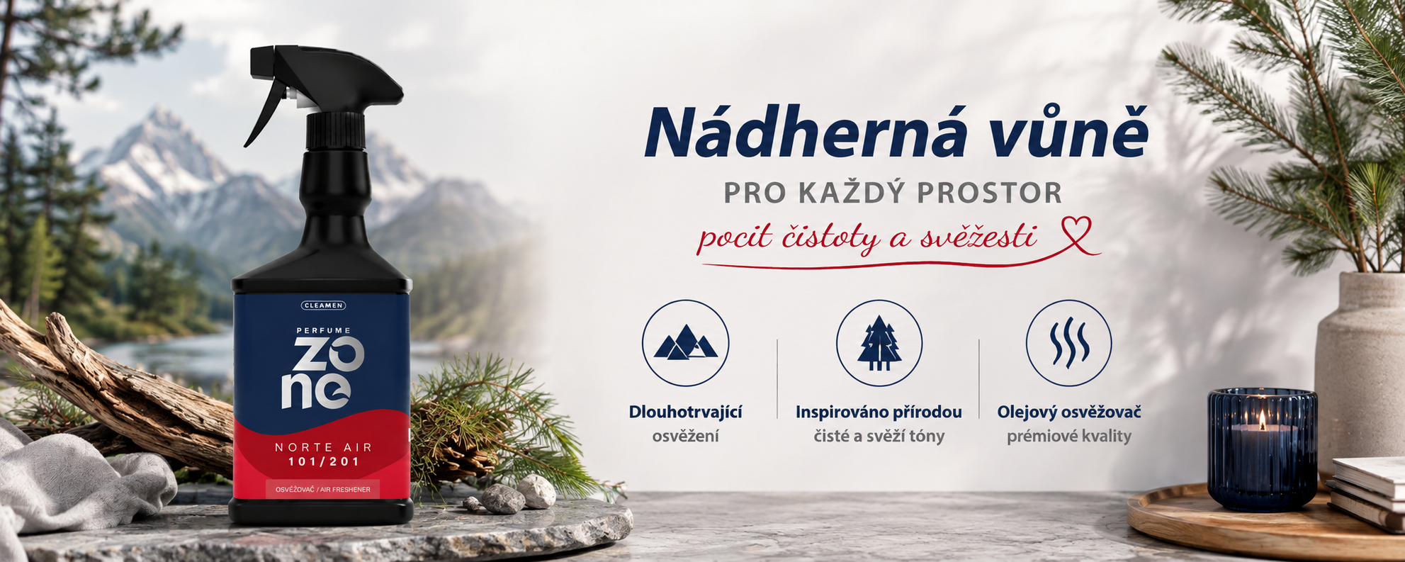 osvěžovač norte air bannerř